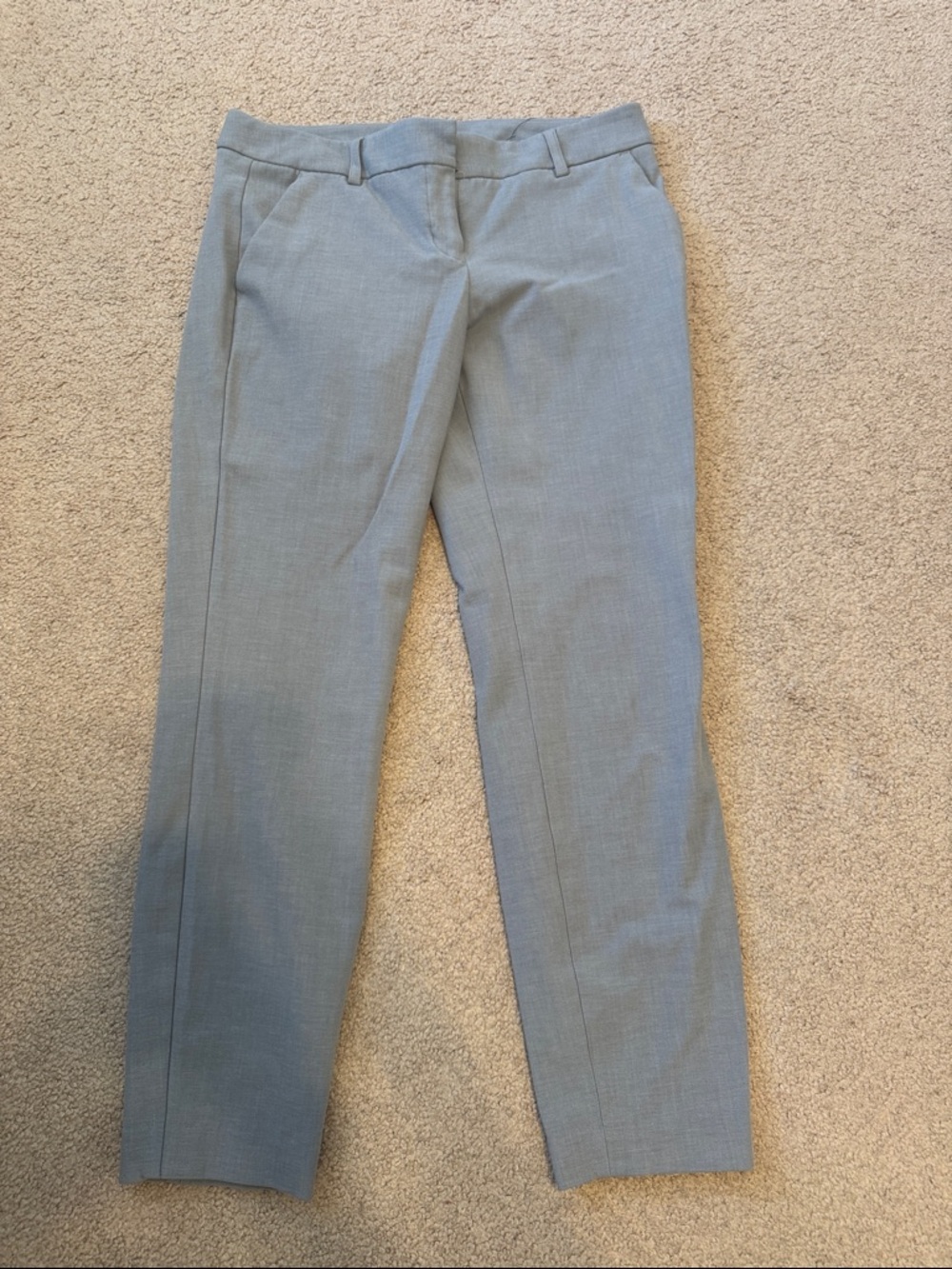 Express Columnist Light Gray Dress Pants